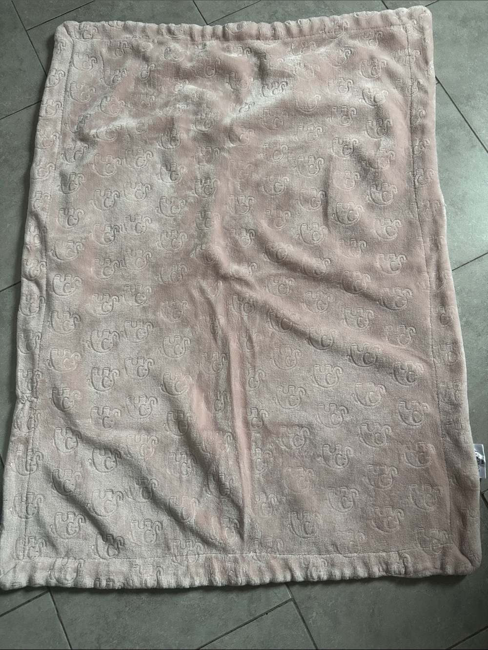 Soft Light Pink Plush Skirt